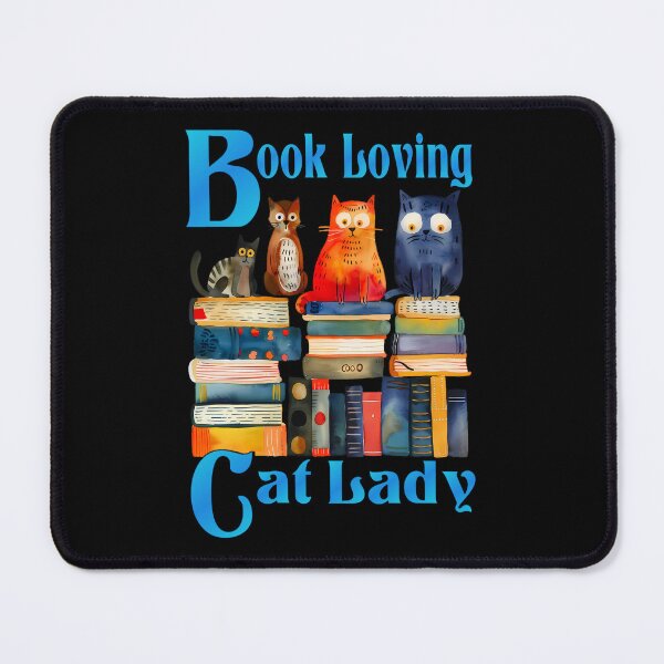 Item preview, Book Loving Cat Lady designed and sold by HavenDesign.