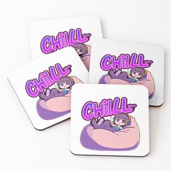 Item preview, Anime Girl Chilling on Beanbag designed and sold by NexaSpire.