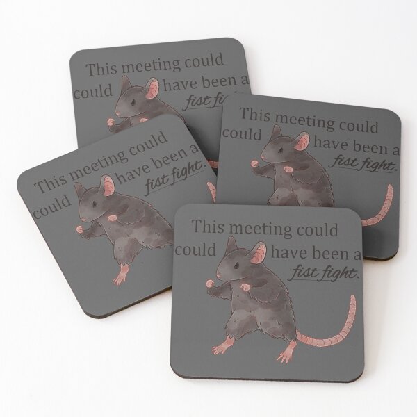 Item preview, Quote Animals- This meeting could have been a fist fight designed and sold by Niceci.