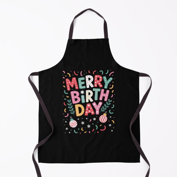 Item preview, Merry Birthday Merry Christmas Birthday Party designed and sold by brynatshop.