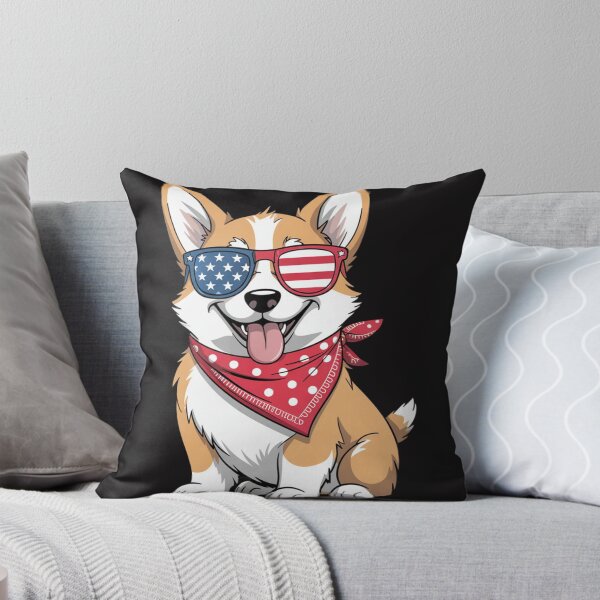 Item preview, Corgi Patriotic Fourth of July  designed and sold by Ikwalima.