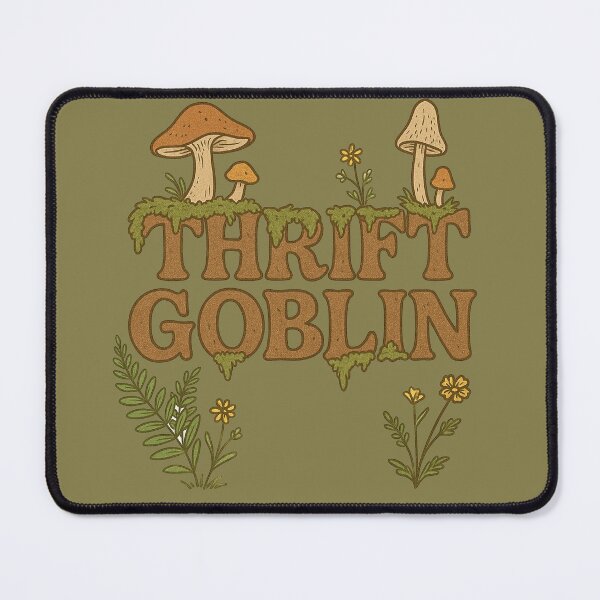 Item preview, Thrift Goblin Funny Vintage Shopping Secondhand Treasure Design designed and sold by FrictionMaxxing.