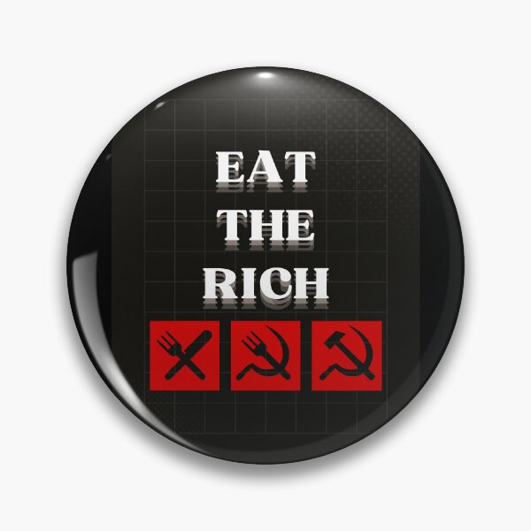 Item preview, Eat the rich!  designed and sold by leftyshirts.