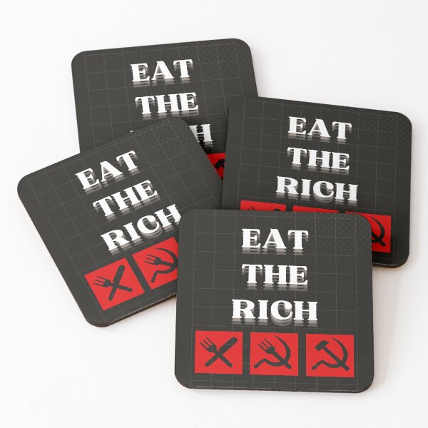 Item preview, Eat the rich!  designed and sold by leftyshirts.