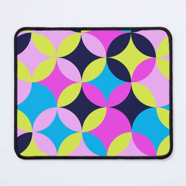 Item preview, Electric Shippo Glow - Vibrant Circles Pattern designed and sold by keikono.studio.