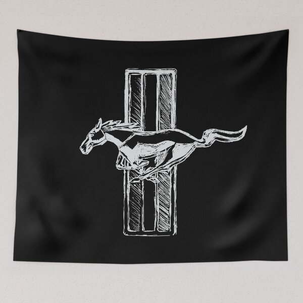 Item preview, Mustang Logo Illustration Pony designed and sold by suerussoart.