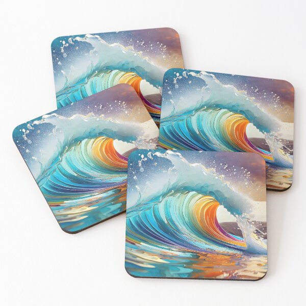 Item preview, Great Wave Ocean Art Abstract designed and sold by MarvinStudios.