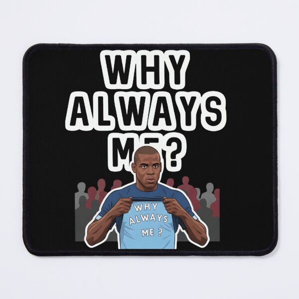 Item preview, Mario Balotelli Why Always Me Sticker designed and sold by Painter1Joyx.