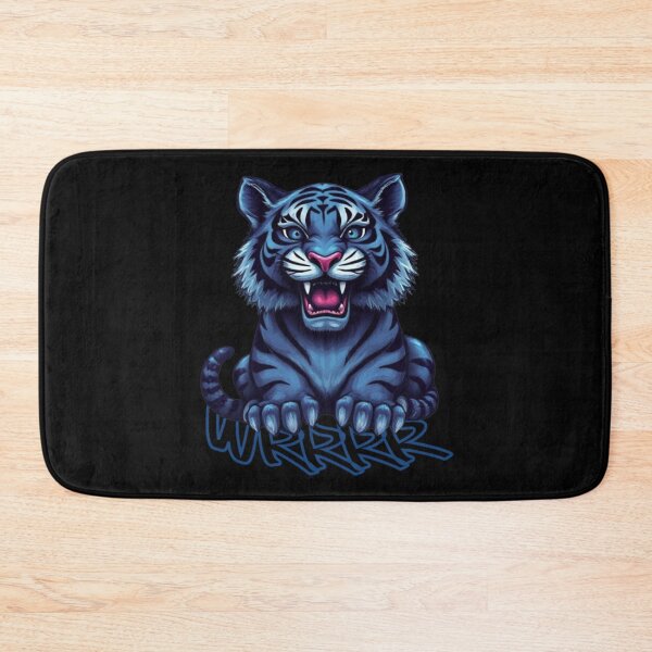 Item preview, Blue  Angry Tiger Growl WRRRR designed and sold by Rusifero.