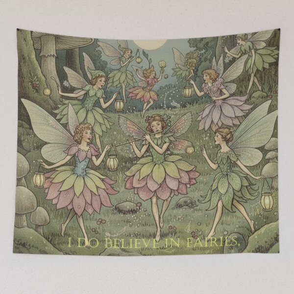 Item preview, I do believe in fairies, Peter Pan designed and sold by Faerieglen.