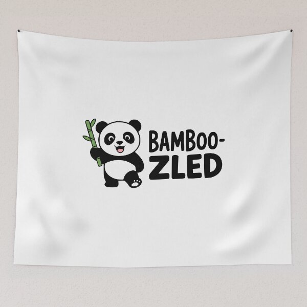 Item preview, Bamboozled! Kawaii Panda Pun designed and sold by PMCreative.
