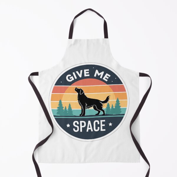 Item preview, Give Me Space – Reactive Dog Silhouette Design with Soft Gradient Background, Awareness Art designed and sold by VividOrganica.