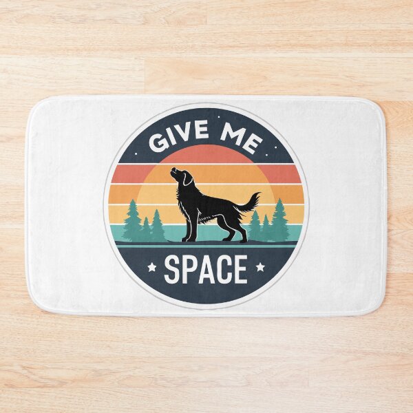 Item preview, Give Me Space – Reactive Dog Silhouette Design with Soft Gradient Background, Awareness Art designed and sold by VividOrganica.