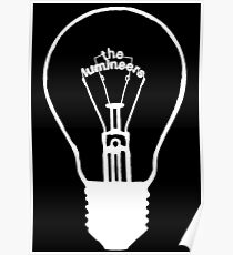Lumineers Lightbulb (blanc) Poster