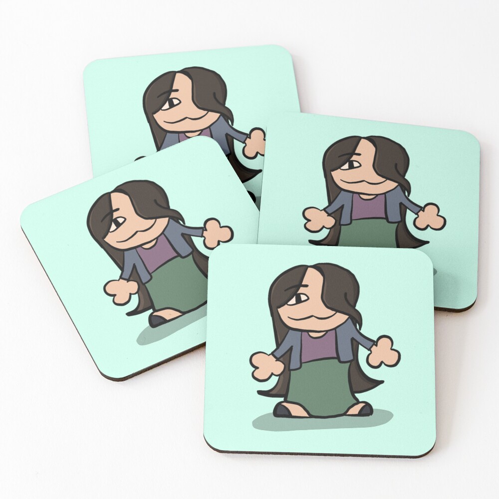 Item preview, Coasters (Set of 4) designed and sold by RottenToothLtd.
