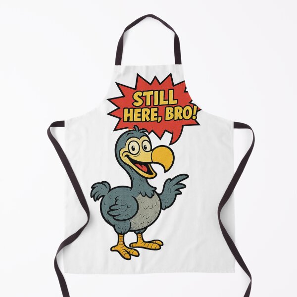 Item preview, Cartoon Dodo Bird Vintage Comic – “Still Here, Bro!” | Funny Retro Design by VLF designed and sold by VitalLifeForce.