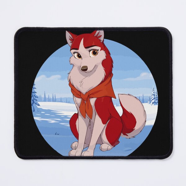 Item preview, Jenna from Balto – Elegant Husky Wolfdog Fan Art designed and sold by StudioJohan.