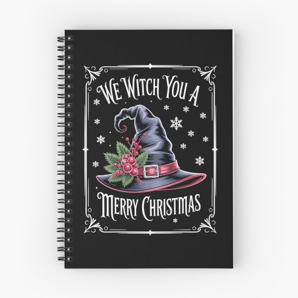 Artikelvorschau, We Witch You A Frohe Weihnachten Hexenhut Halloween Weihnachten entworfen und verkauft von brynatshop.
