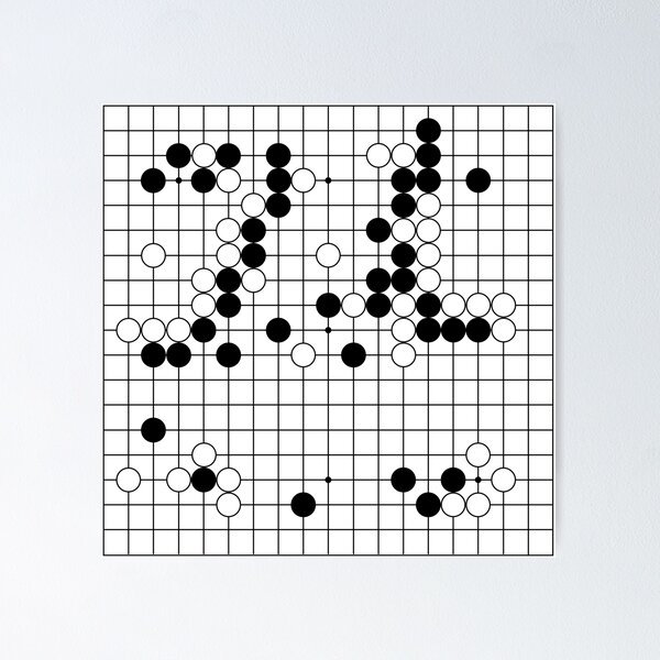Item preview, Lee Sedol's Move 78 (Light) designed and sold by Jen Draws.