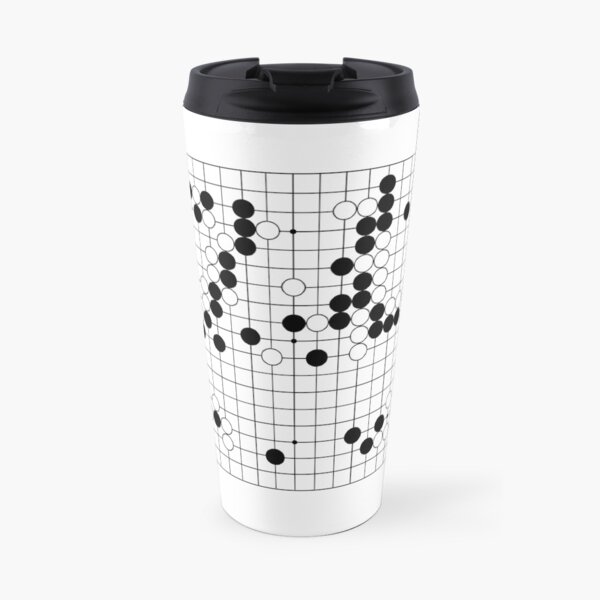 Movimiento 78 de Lee Sedol (Luz) Taza de viaje
