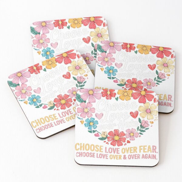 Item preview, Choose love over hate, Choose love over fear, Choose love over & over again designed and sold by PageWilsond.