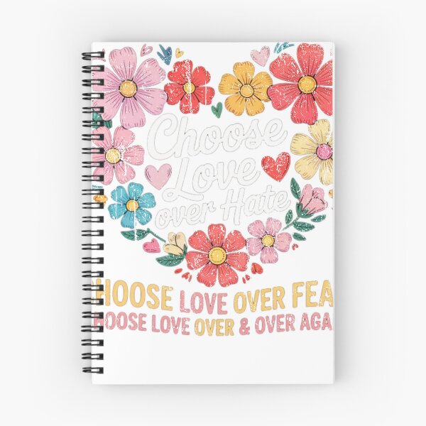 Item preview, Choose love over hate, Choose love over fear, Choose love over & over again designed and sold by PageWilsond.