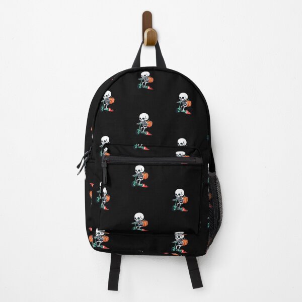 Item preview, Pumpkin Rider Skeleton – Cute Minimalist Halloween Premium Design designed and sold by ColorSplash123.