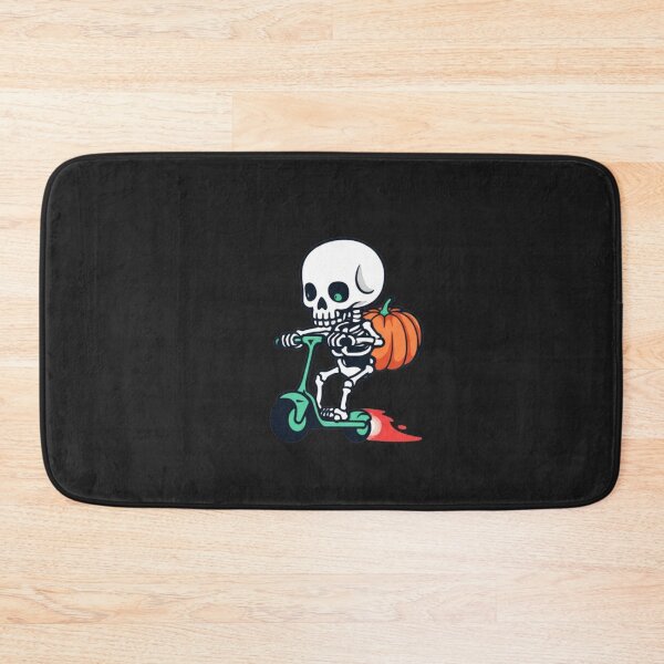 Item preview, Pumpkin Rider Skeleton – Cute Minimalist Halloween Premium Design designed and sold by ColorSplash123.