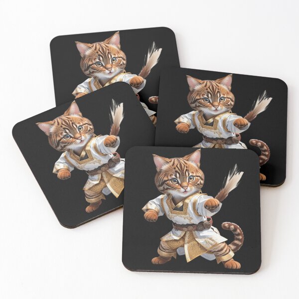 Item preview, Samurai Cat – Warrior Kitty in Traditional Armor designed and sold by Dragonfly-10.