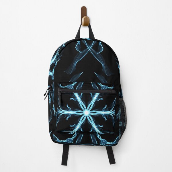 Item preview, Blue Flame Mandala – Futuristic Symmetry Art designed and sold by Innovative-sale.
