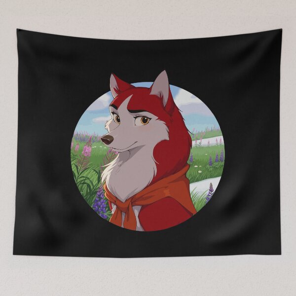 Item preview, Balto Jenna – Disney-Style Husky & Wolfdog Illustration designed and sold by StudioJohan.