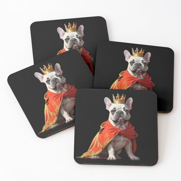 Item preview, Royal Bulldog – King French Bulldog with Crown and Cape designed and sold by Dragonfly-10.