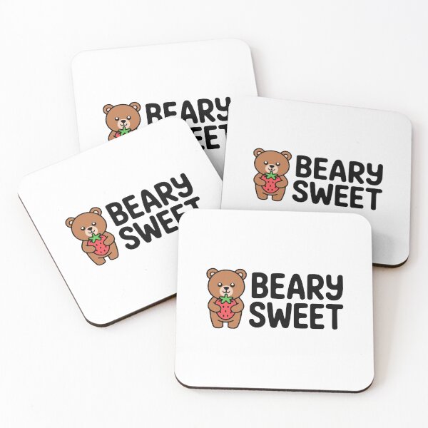 Item preview, Beary Sweet! Kawaii Bear Pun designed and sold by PMCreative.