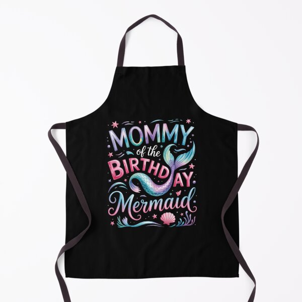 Item preview, Mommy Of The Birthday Mermaid Girl Bday Party Squad Family designed and sold by brynatshop.