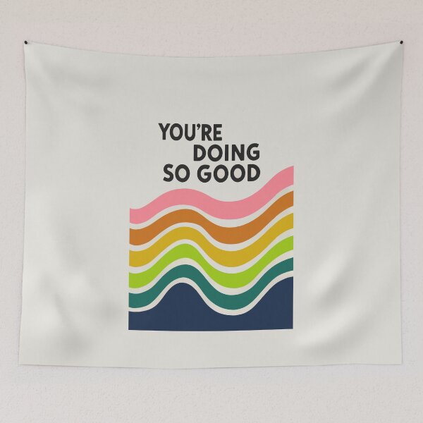 Item preview, You’re Doing So Good Retro Typography Motivational Artwork designed and sold by SuccessHunters.