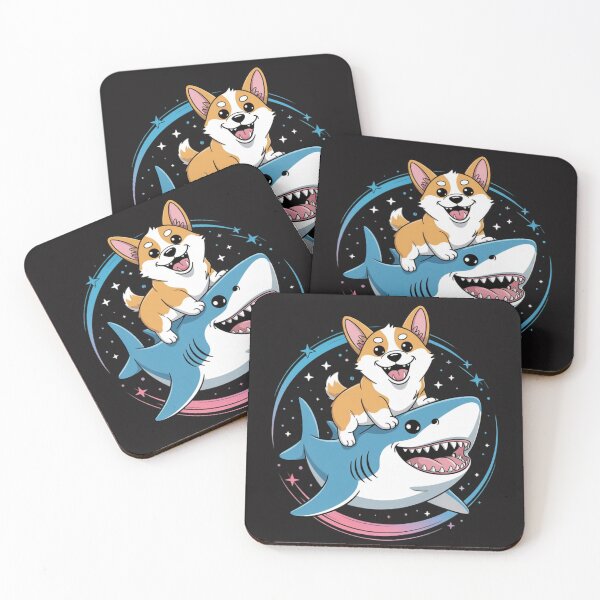 Item preview, Corgi Shark Space Galaxy Jawsome designed and sold by Ikwalima.