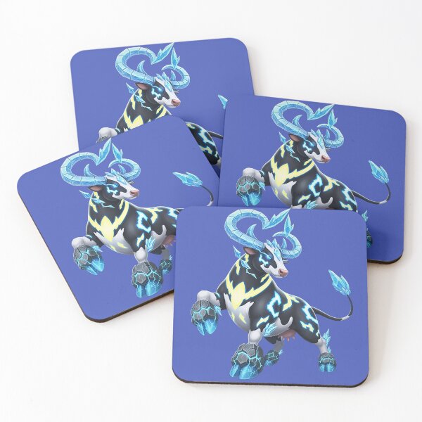 Item preview, Fantasy Electric Bull | Cool Mythical Cow designed and sold by E-SarnEdge.