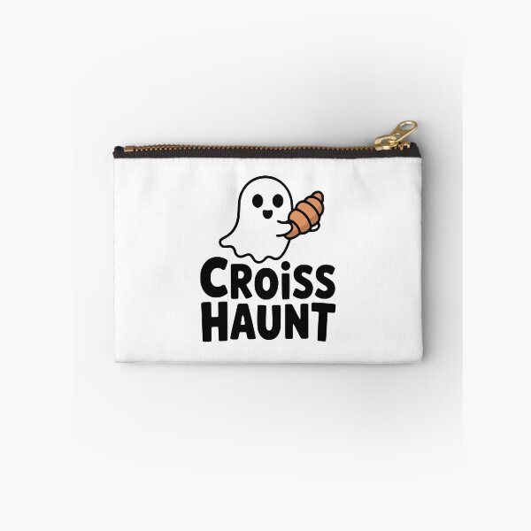Item preview, Croisshaunt! Cute Croissant Ghost Pun designed and sold by PMCreative.