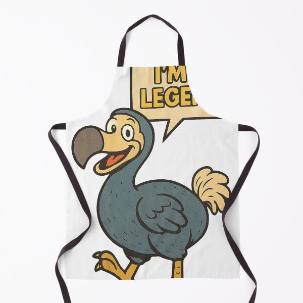 Item preview, Funny Dodo Bird Cartoon – Vintage Comic Style “I’m a Legend!” PNG Design designed and sold by VitalLifeForce.