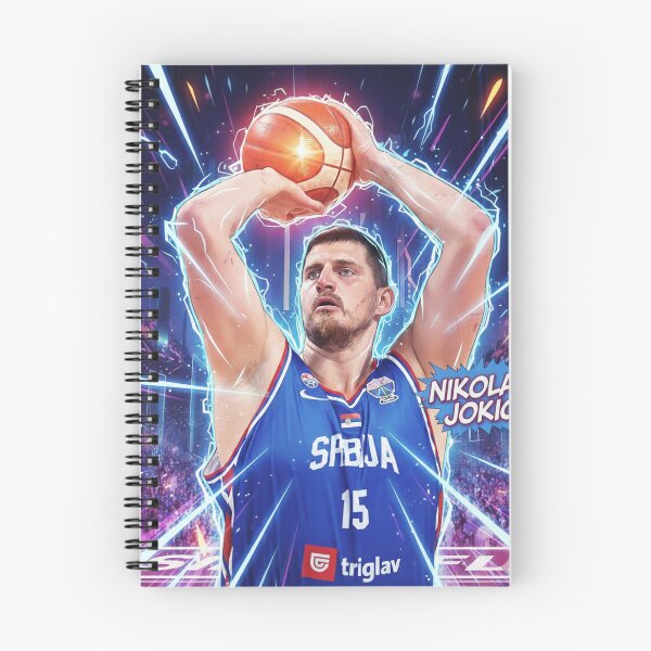 Item preview, Nikola Jokic Serbian Eurobasket Poster Art designed and sold by ecdato.