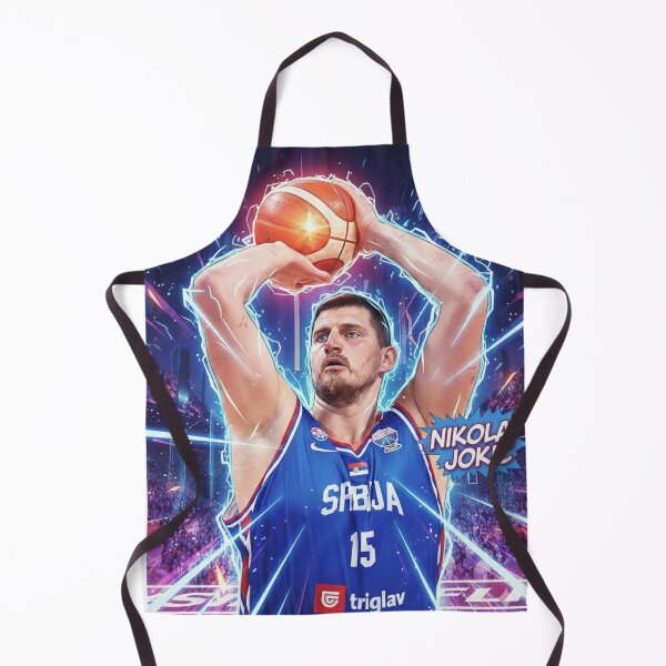 Item preview, Nikola Jokic Serbian Eurobasket Poster Art designed and sold by ecdato.