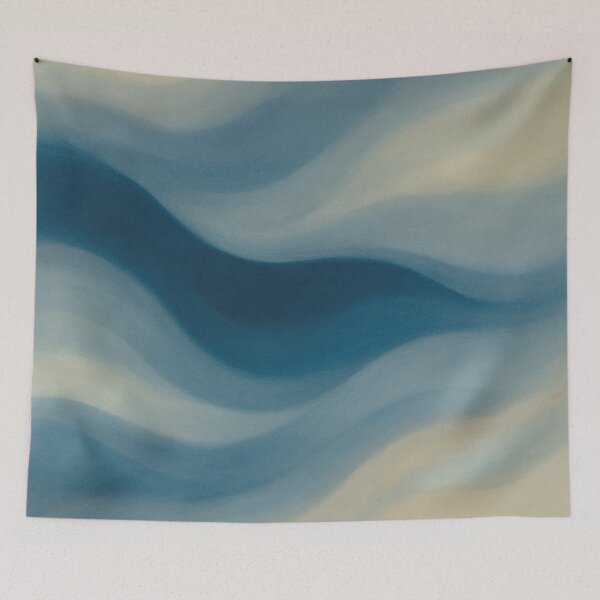 Item preview, Seron - Abstract Serenity Print - Gentle Presences designed and sold by Kolors Otilium Studio.