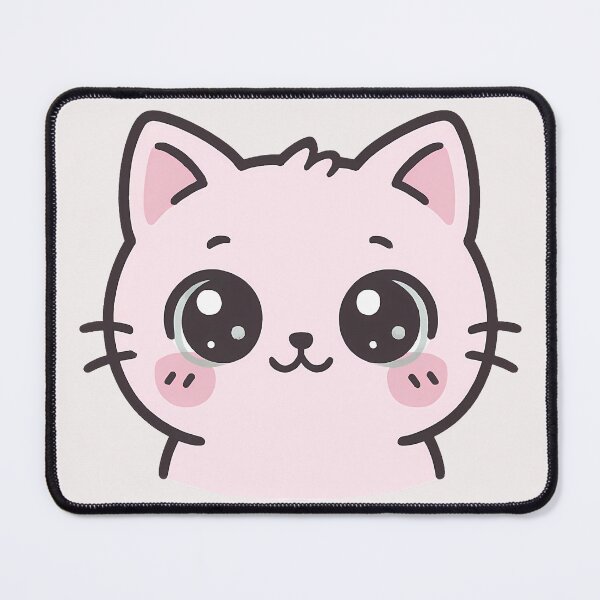 Item preview, Cute Chubby Kitten Face | Adorable Kawaii Cat  designed and sold by stylishdzign.
