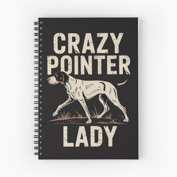 Item preview, Crazy English Pointer Lady Dog Mom designed and sold by Ikwalima.