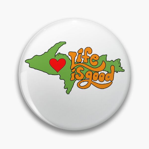 Item preview, Life is good - heart designed and sold by WaymoreDays.