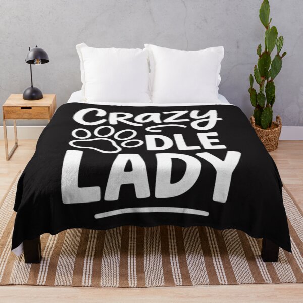 Item preview, Crazy Poodle Lady designed and sold by Ikwalima.