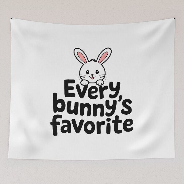 Item preview, Every Bunny's Favorite! Kawaii Bunny Pun designed and sold by PMCreative.