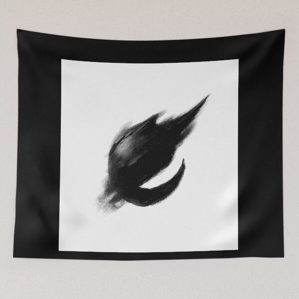 Aperçu de l'œuvre Art noir abstrait créée et vendue par Blackcanvas444.