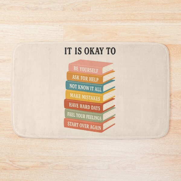 Item preview, It Is Okay To – Positive Affirmation Motivational Quote Design designed and sold by SuccessHunters.