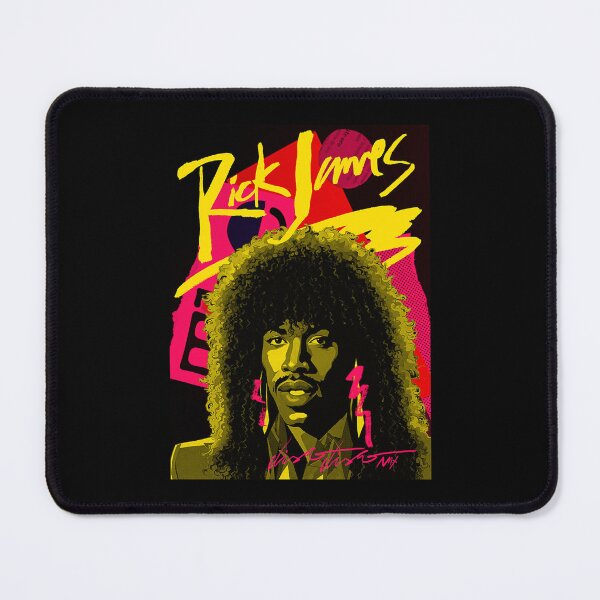 Item preview, Rick James 80S Style Black Background (1) designed and sold by OhOlliShop.